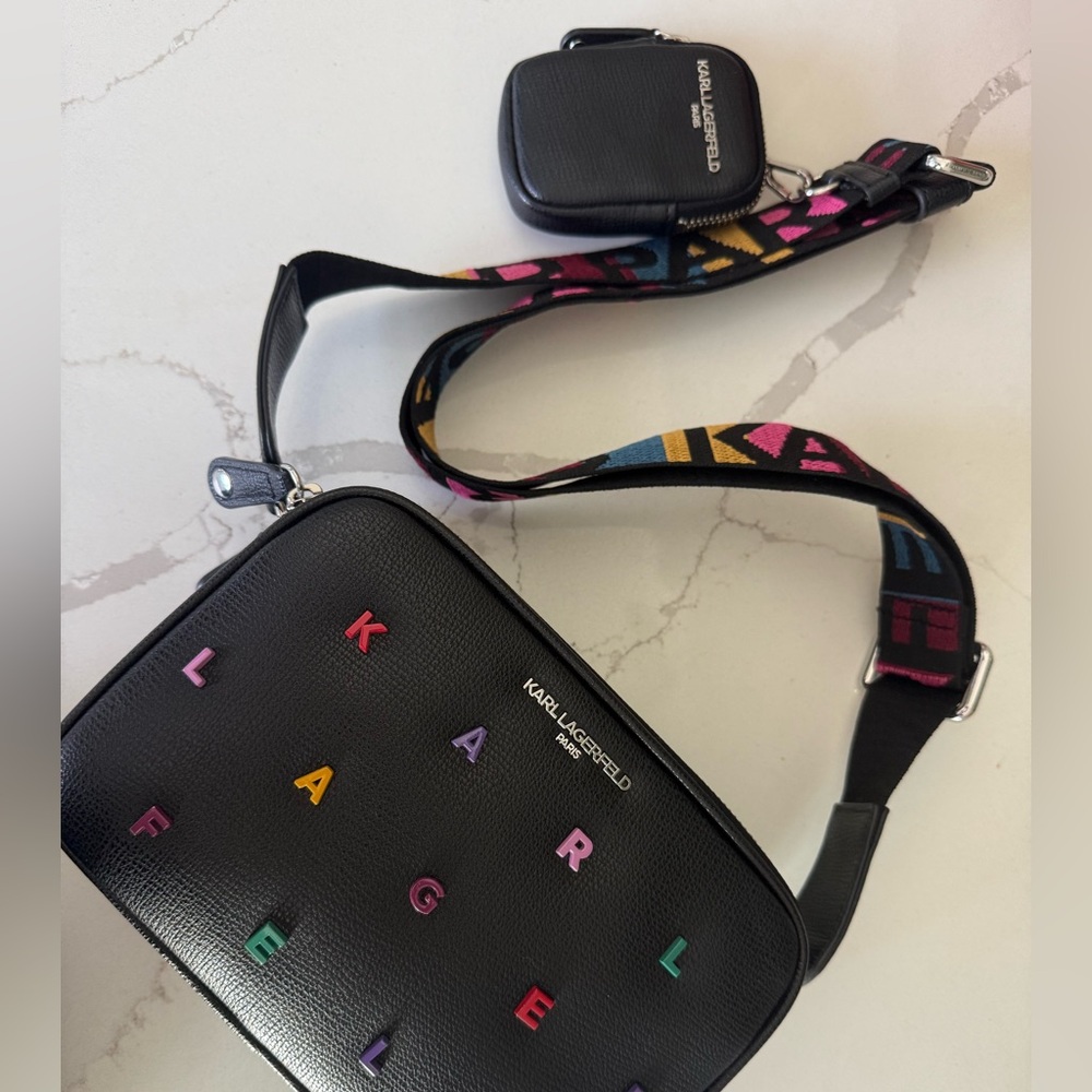 Karl Lagerfeld Black Purse NEW